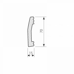 Übergangsleiste für Boden DSP02
