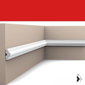 Wandleiste 2,5 x 1,2 cm PX103 Orac Decor